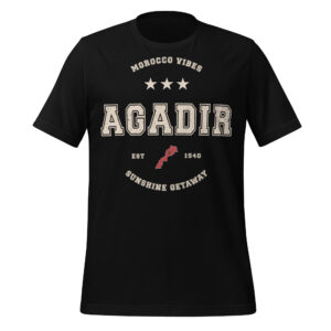 Agadir in Morocco Shirt: Vintage Morocco Vibes