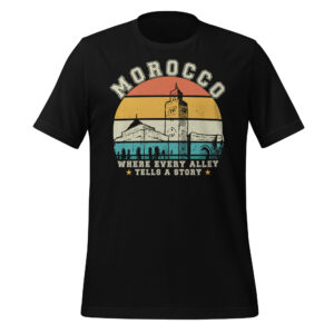 Morocco Retro Sunset Shirt: Morocco Tour
