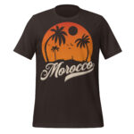 Morocco Vintage Shirt: Sunset Scenery Landscape