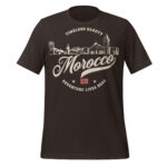 Morocco Vintage Shirt: Morocco Travel Landscape