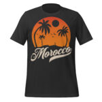 Morocco Vintage Shirt: Sunset Scenery Landscape