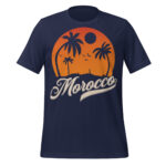 Morocco Vintage Shirt: Sunset Scenery Landscape