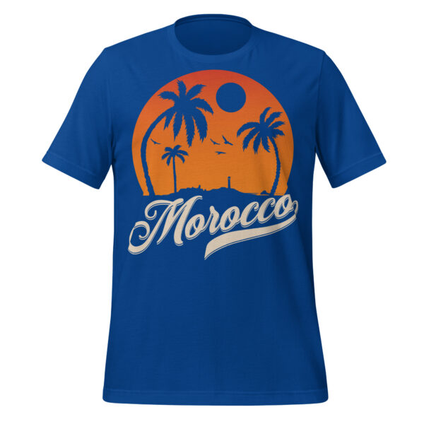 Morocco Vintage Shirt: Sunset Scenery Landscape